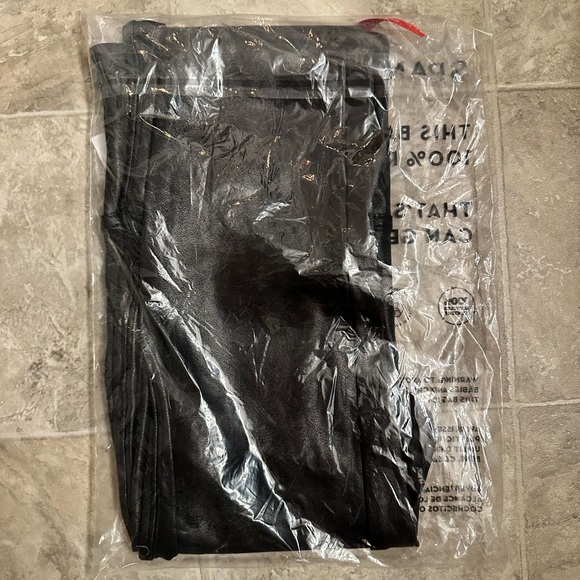 Spanx Faux Leather leggings M - Picture 5 of 9
